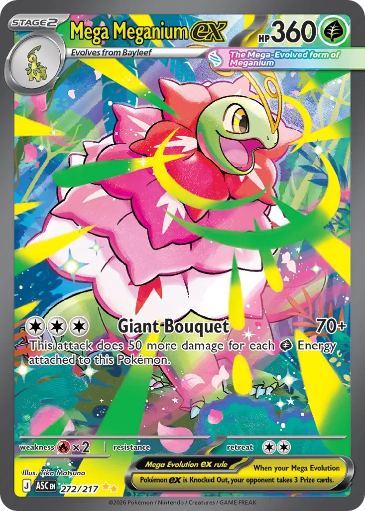 Mega Meganium ex #272 — Ascended Heroes
