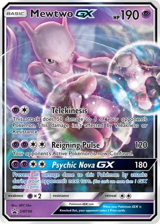 Mewtwo GX #SM196 — Sun & Moon Promos