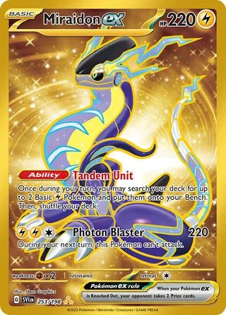 Miraidon ex #253 — Scarlet & Violet
