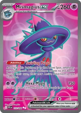 Mismagius ex #112 — Phantasmal Flames