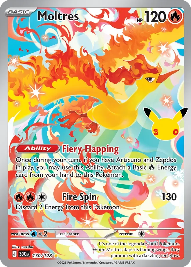 Moltres #130 — 30th Celebration