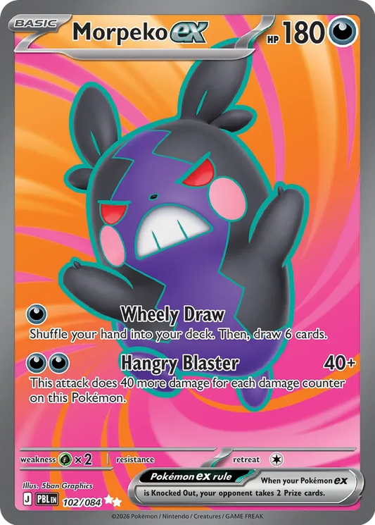 Morpeko ex #102 — Pitch Black [ACE 10]