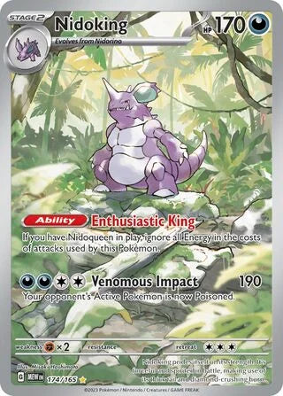 Nidoking #174 — Scarlet & Violet 151