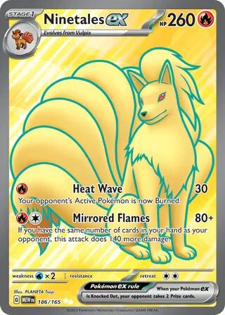Ninetales ex #186 — Scarlet & Violet 151