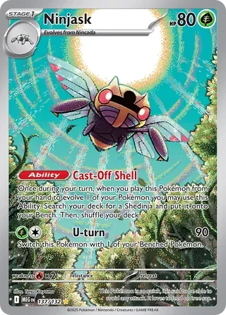 Ninjask #137 — Mega Evolution