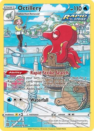 Octillery #TG03 — Brilliant Stars (Trainer Gallery)