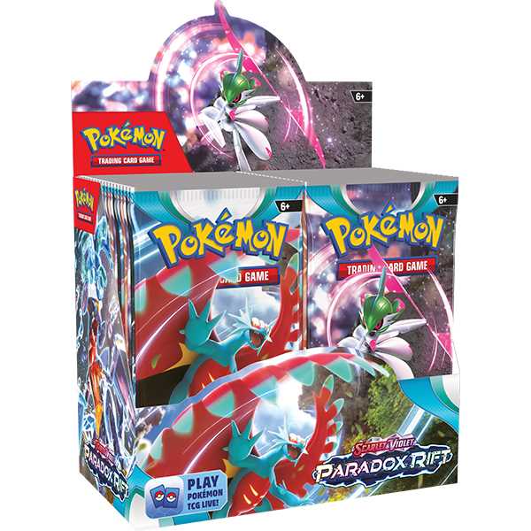 Pokémon TCG: Scarlet & Violet 4 – Paradox Rift - Booster CDU