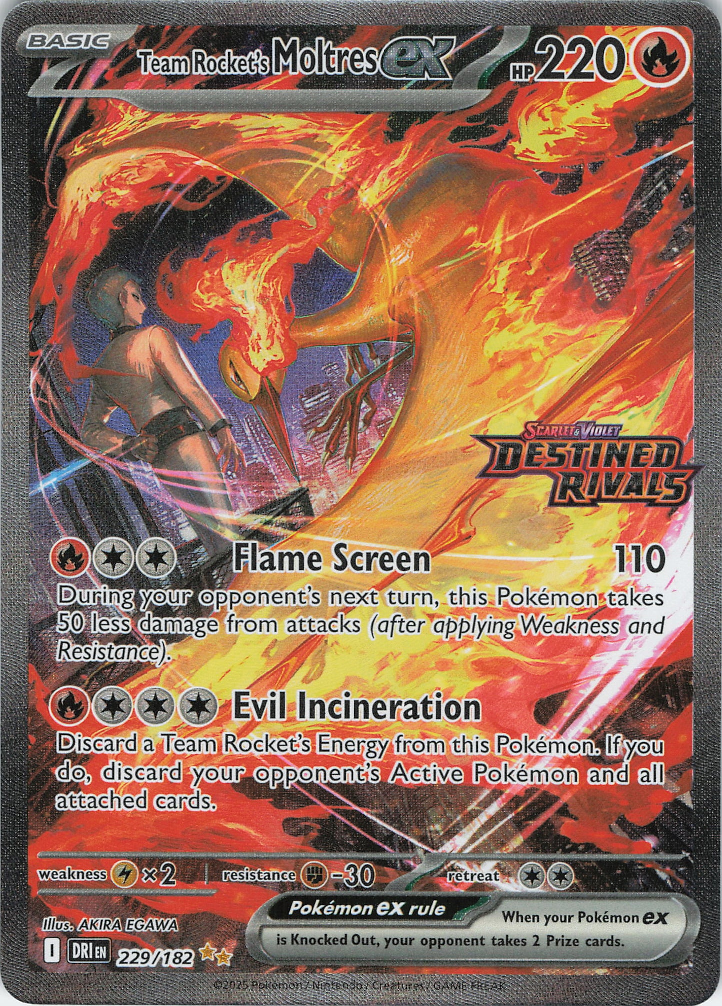 Team Rocket Moltres – DRI | Pokémon TCG Single Card
