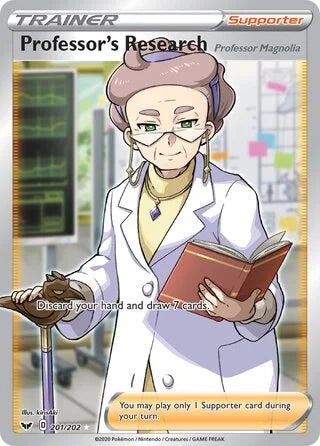 Professor's Research #201 — Sword & Shield