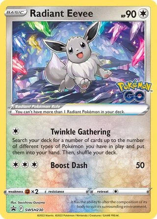 Radiant Eevee #SWSH230 — Sword & Shield Promos