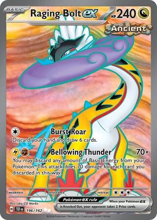 Raging Bolt ex #196 — Temporal Forces