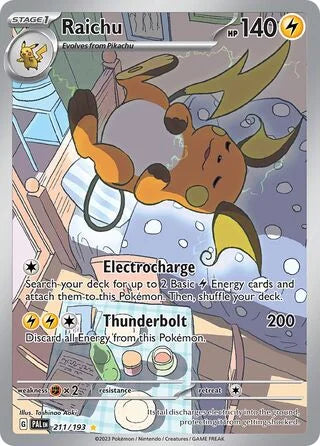 Raichu #211 — Paldea Evolved