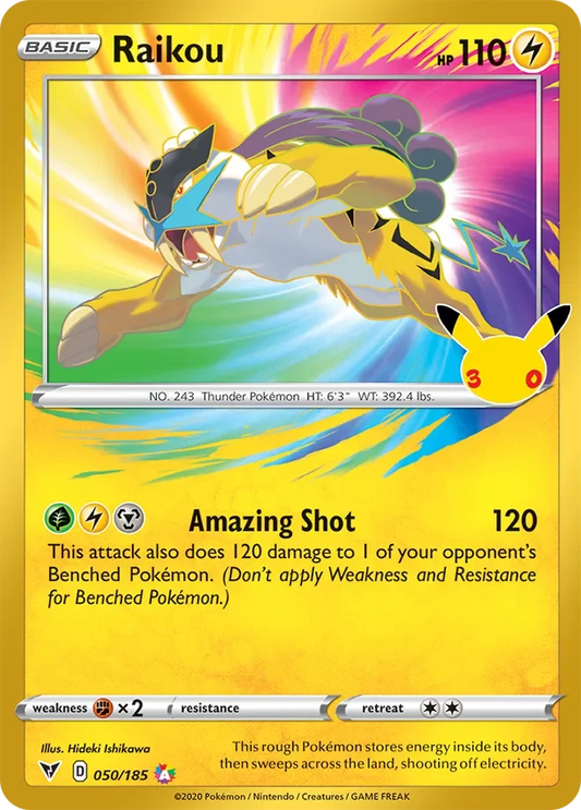 Raikou #050 — 30th Celebration (Classic Collection)