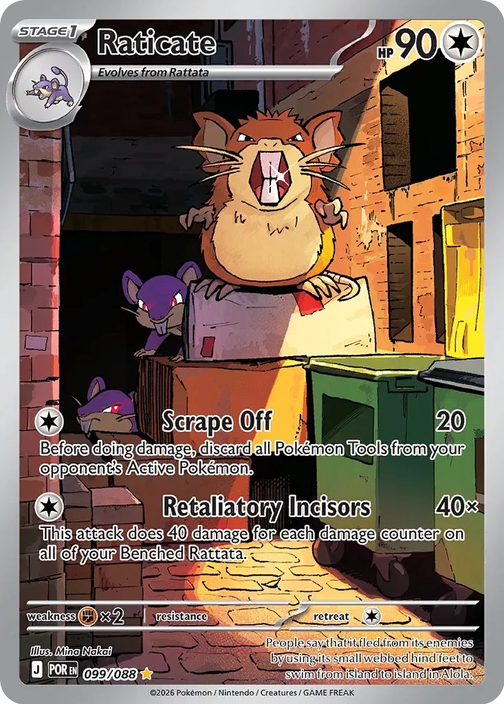Raticate #099 — Perfect Order