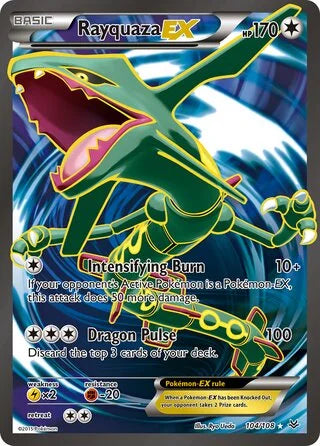 Rayquaza EX #104 — Roaring Skies