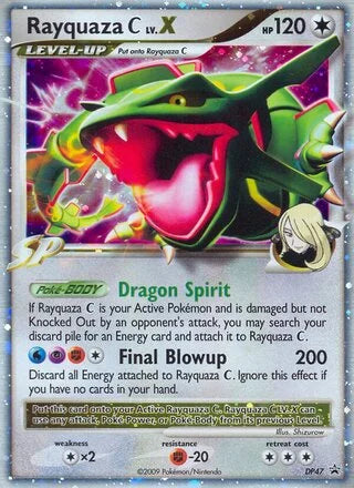 Rayquaza C LV.X #DP47 — Diamond & Pearl Promos