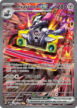 Revavroom ex #224 — Obsidian Flames