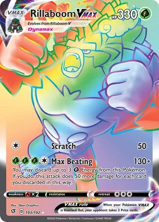 Rillaboom VMAX #193 — Rebel Clash