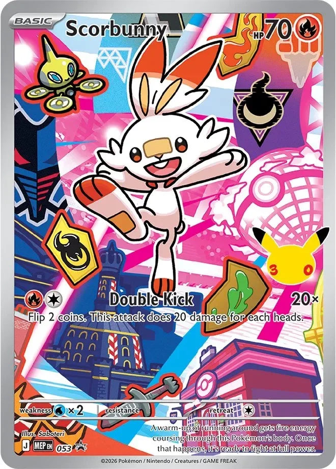 Scorbunny #MEP053 — Mega Evolutions Promos