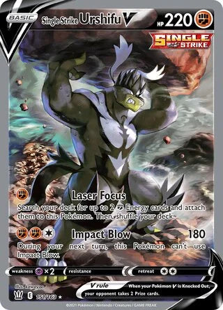 Single Strike Urshifu V #151 — Battle Styles