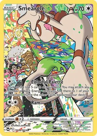 Smeargle #TG10 — Silver Tempest