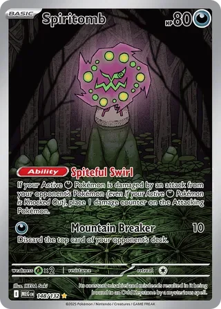 Spiritomb #148 — Mega Evolution