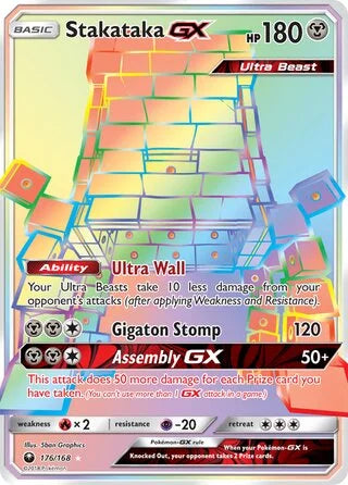 Stakataka GX #176 — Celestial Storm