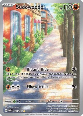 Sudowoodo #219 — Paldea Evolved