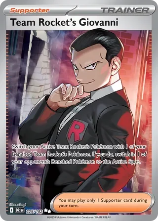 Team Rocket's Giovanni #225 — Destined Rivals