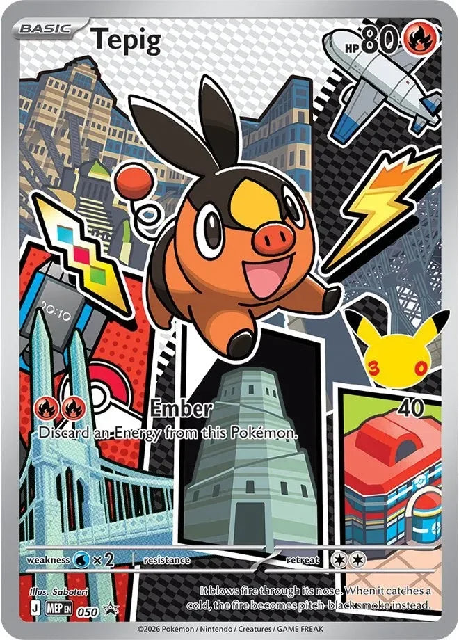 Tepig #MEP050 — Mega Evolutions Promos