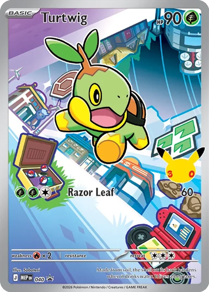 Turtwig #MEP040 — Mega Evolutions Promos