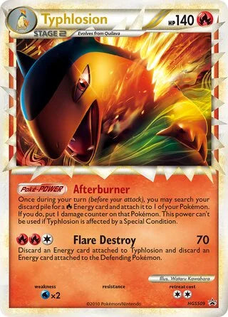 Typhlosion #HGSS09 — HeartGold & SoulSilver Promos