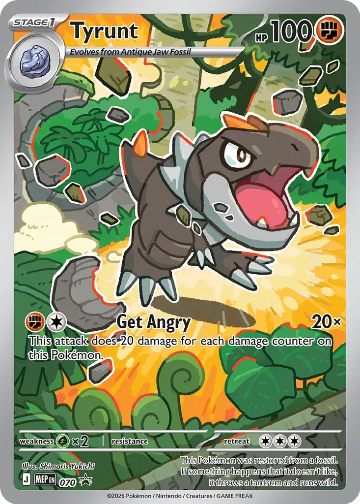 Tyrunt #MEP070 — Mega Evolutions Promos