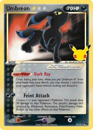 Umbreon ☆ #17 — Celebrations
