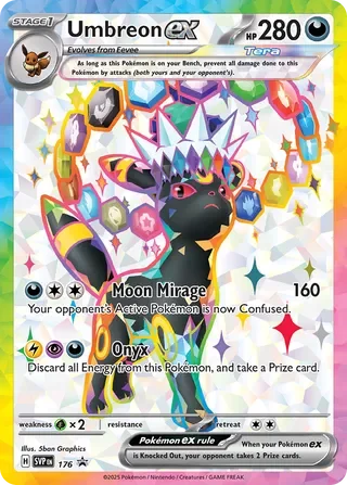 Umbreon ex #SVP176 — Scarlet & Violet Promos