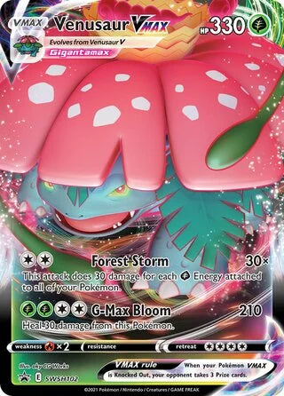 Venusaur VMAX #SWSH102 — Sword & Shield Promos