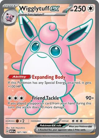 Wigglytuff ex #187 — Scarlet & Violet 151 [ACE 8]