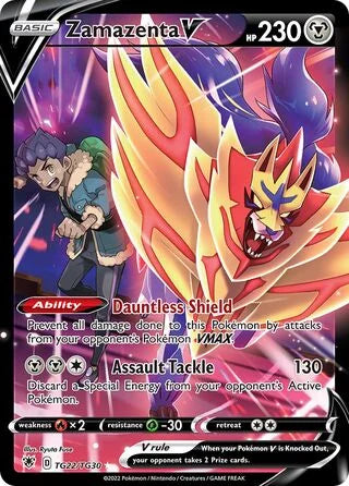 Zamazenta V #TG22 — Astral Radiance