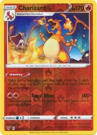 Charizard #025 — Vivid Voltage (Reverse Holo)