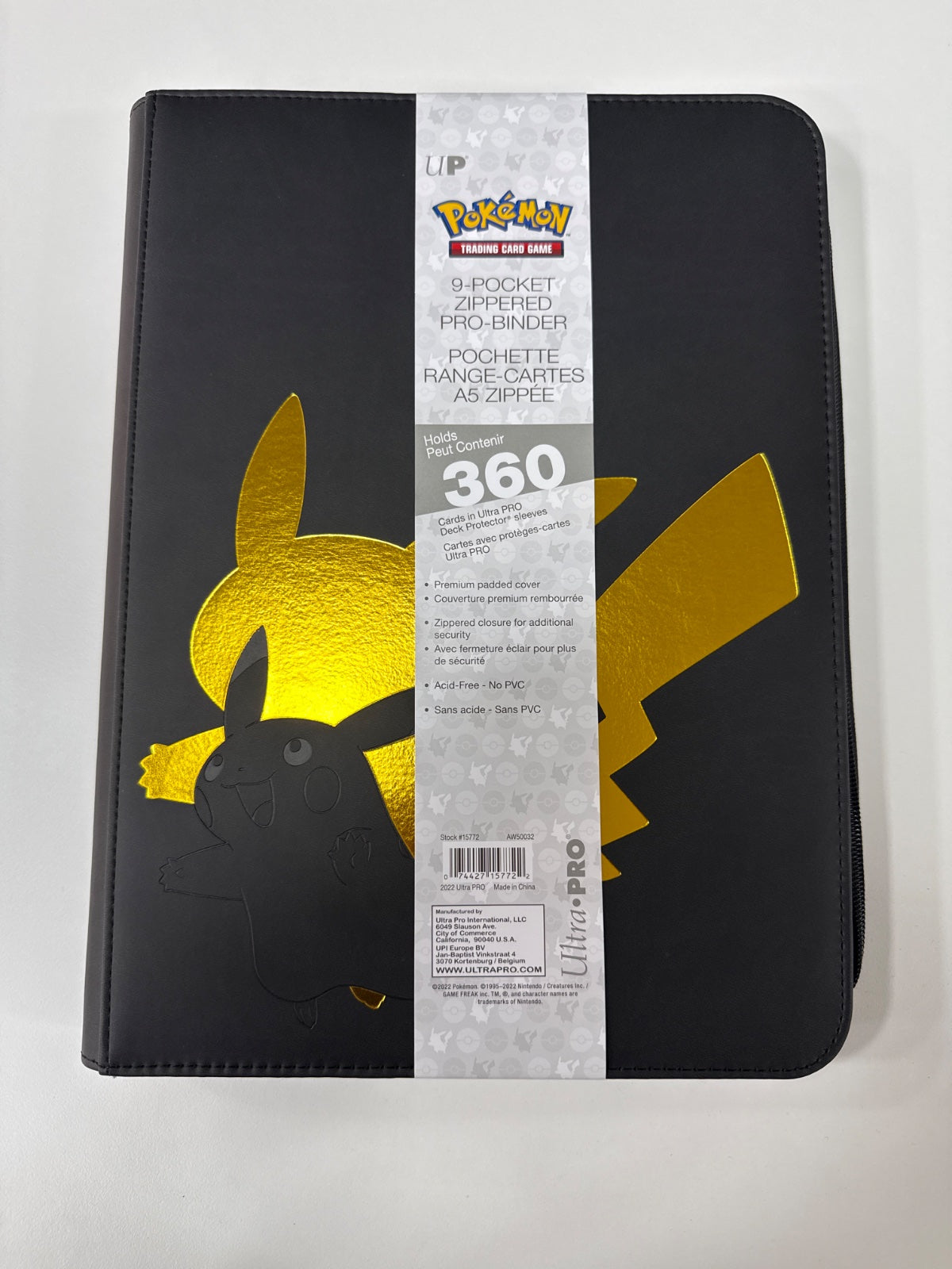 Ultra Pro Pikachu 9 pocket
